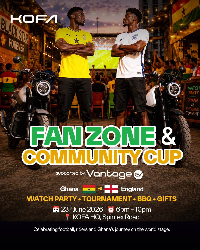 KOFA hosted a watch party for Ghana vs England