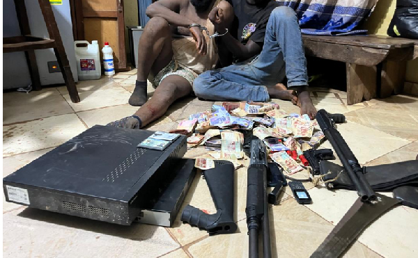 Five arrested over robbery attack on Chinese company at Asankrangwa