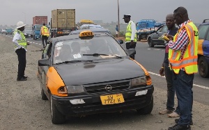 Some Motor Transport and Traffic Department personnel on duty