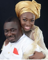Stacy and husband Okyeame Quophie