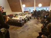 Funeral of Nana Ago and her three children held in Finland