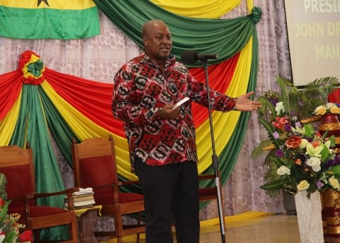 John Mahama addresses Pastors