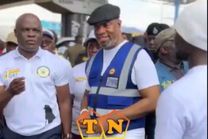 Ga Mantse King Tackie Teiko Tsuru II leads National Sanitation Day in Accra