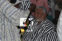 Former President Jerry John Rawlings commemorated the 38th anniversary of June 4 in Wa