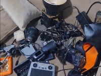 Screenshot of some damaged equipment