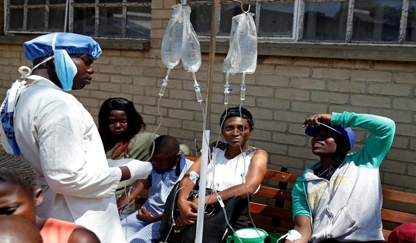 The country suffered its biggest cholera outbreak in 2008