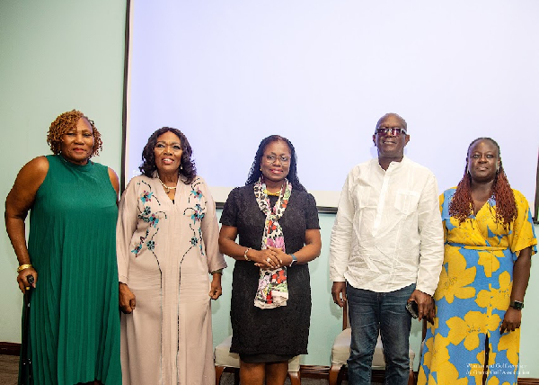 A photo of some dignitaries at the event