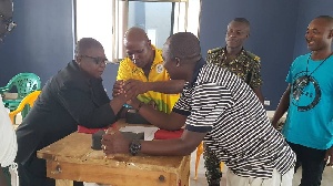 Ghana Armwrestling trains coaches and referes