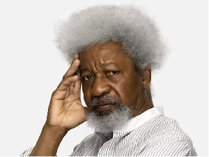 Nigerian playwright and poet Professor Wole Soyinka Nigerian playwright and poet Professor Wole Soyinka