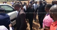 Vice President Dr Bawumia, others at Kintampo