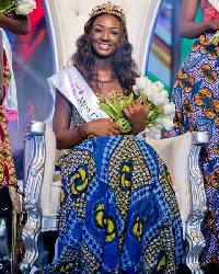 Former Miss Ghana 2017 Queen, Magaret Dery