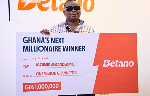 Winner of Betano “Ghana’s Next Millionaire” promotion takes home GH¢1,000,000 Winner of Betano “Ghana’s Next Millionaire” promotion takes home GH¢1,000,000