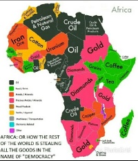 The wealth of Africa is undoubtedly, the largest across the globe