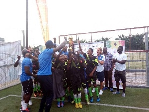 Lizzy Sports Academy beat Dansoman Barcelona 4-3 in a fiercely contested final match