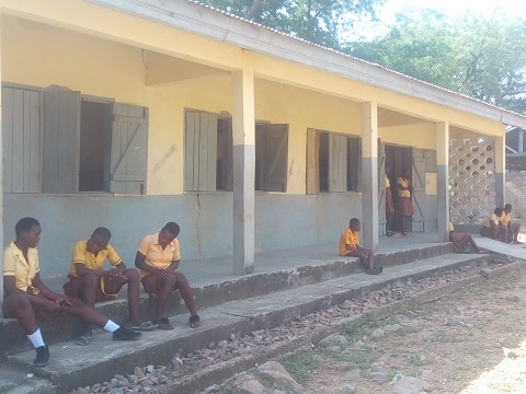 Teaching and learning at a standstill at the Sherigu JHS, one of the affected schools in the region