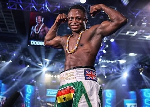 Ghanaian boxer, Isaac Dogboe