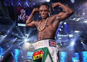 Former world champion, Isaac Dogboe,