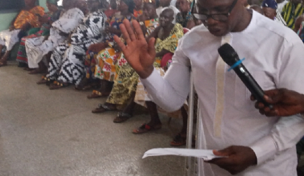 Anthony Ahiable, the Assemblyman for Wawaso/Wawaboi Electoral Area