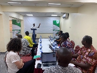 The training was attended by environmental reporters from selected media organisations in Accra