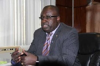 Chief Executive of the Minerals Commission, Mr Tony Aubyn