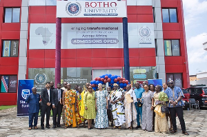 Botho University has campuses in Botswana, Lesotho, Eswatini, Namibia, and now Ghana