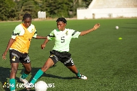 Hannah Nyame missed the training session on Thursday