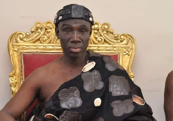 Daasebre Dr Asumadu Appiah is the Paramount Chief of Akyem Wenchi