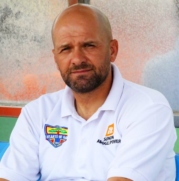 Head coach of Hearts of Oak, Slavko Matic