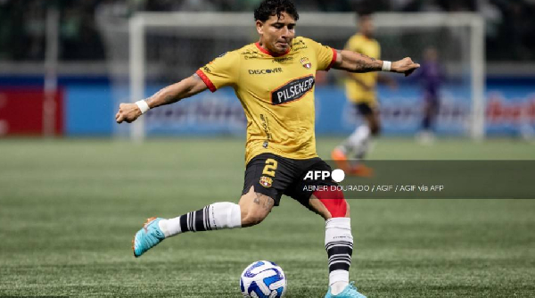 Mario Pineida player of Barcelona de Guayaquil