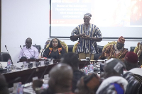 COP Osman Abdul Razak (standing) is the National Security Coordinator