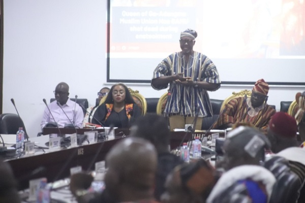 COP Osman Abdul Razak (standing) is the National Security Coordinator