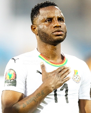 Black Stars midfielder Mubarak Wakaso