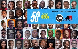 List of the top 50 Young CEOs in Ghana