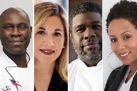The Judges of the Festival (L-R) are Francis Otoo, Lauren Bernstein, Dadisi Olutosin and Gina Humber