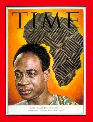 Dr Kwame Nkrumah On The Cover Page Of TIMES MAGAZINE