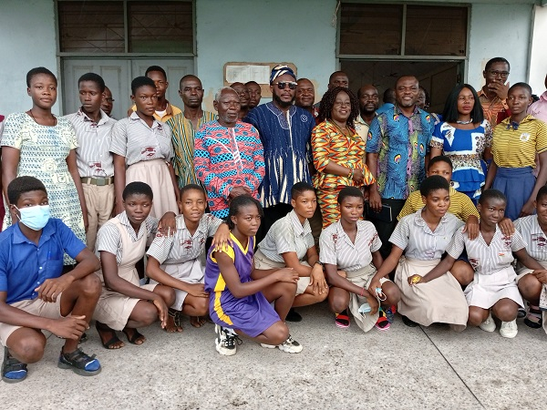 Some BECE candidates of the Shai Osudoku Constituency