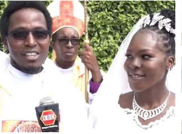 Reverend Father Edwin Gathang'i Waiguru recently got married
