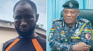 Aliu Mahama (R) IGP Christian Yonuno (L) Aliu Mahama (R) IGP Christian Yonuno (L)
