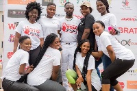 Okyeame Kwame, Wife and some participants of the event