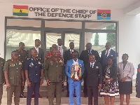 Officials from Parliament and the Chief of Defence Staff Office who graced the occasion