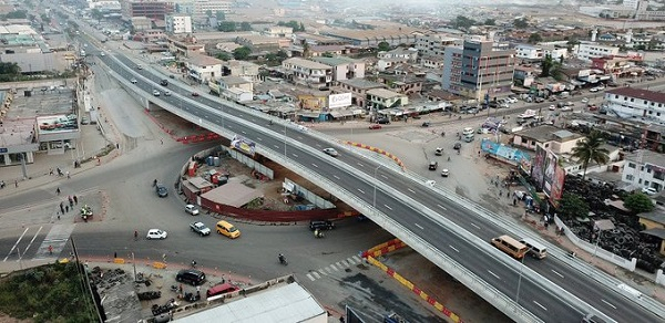 A photo of Obetsebi Lamptey roundabout