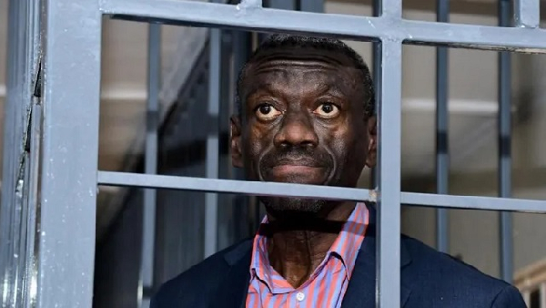 Kizza Besigye says he should not be tried in a military tribunal as he is a civilian