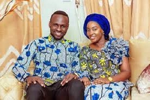 Pastor Elvis Agyeman with his wife, Lady Mercy Agyemang