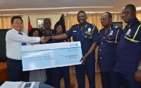 Ghana Association of Chinese Societies supports Ghana Police Service to combat crime