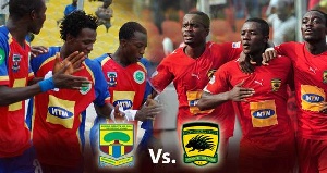 Hearts of Oak and Asante Kotoko face-off in the final of the 2017 MTN FA Cup