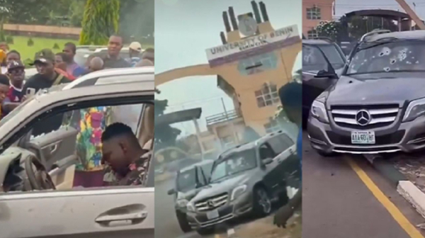 Scene of the incident at UNIBEN