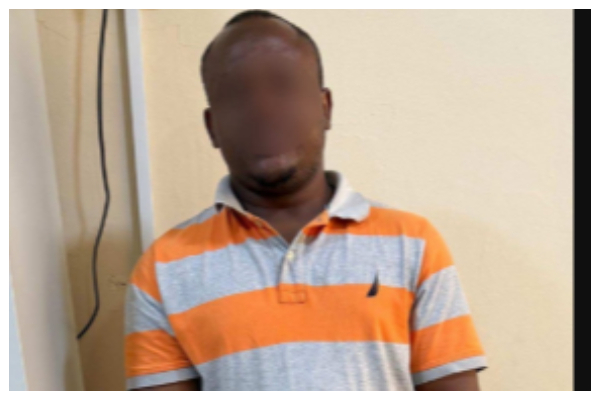 A photo of the suspect