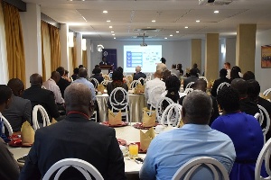 Some of the participants at the breakfast meeting