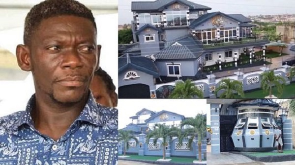 Agya Koo's new mansion has stirred massive reactions on social media