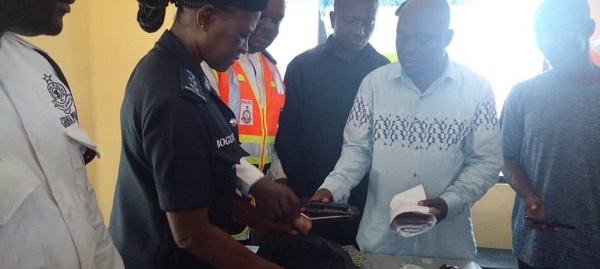 Items that were recovered at the Gomoa Okyereko accident have been returned to its owners